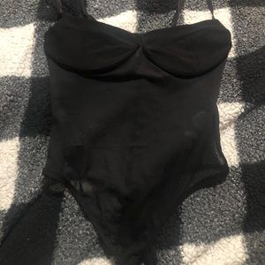 street wear society mesh body suit size small perfect condition new
